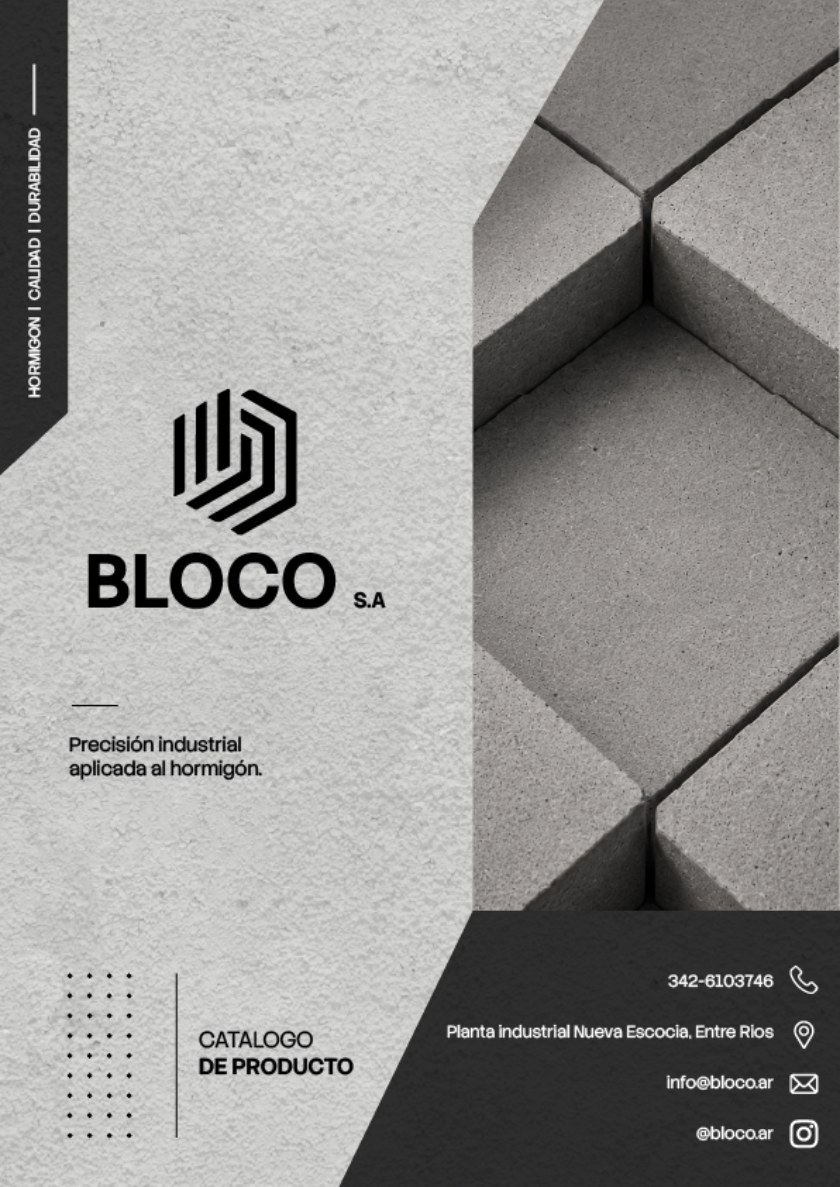 Catálogo de producto BLOCO S.A